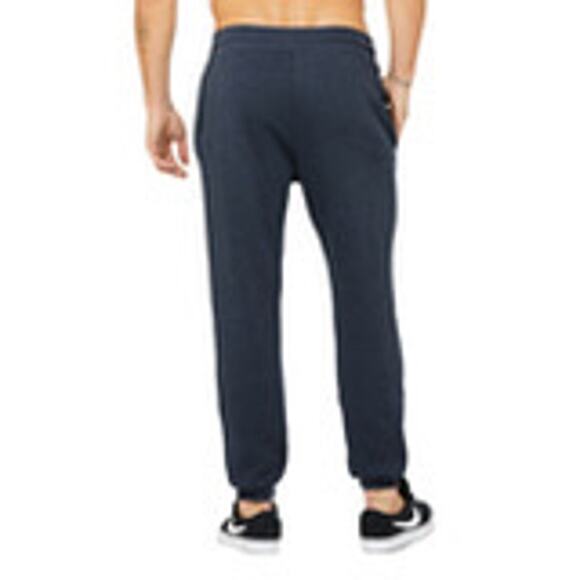 Heather Navy Unisex Joggers – Bella+Canvas 3727 Sweatpants Fleece - Picture 3 of 4